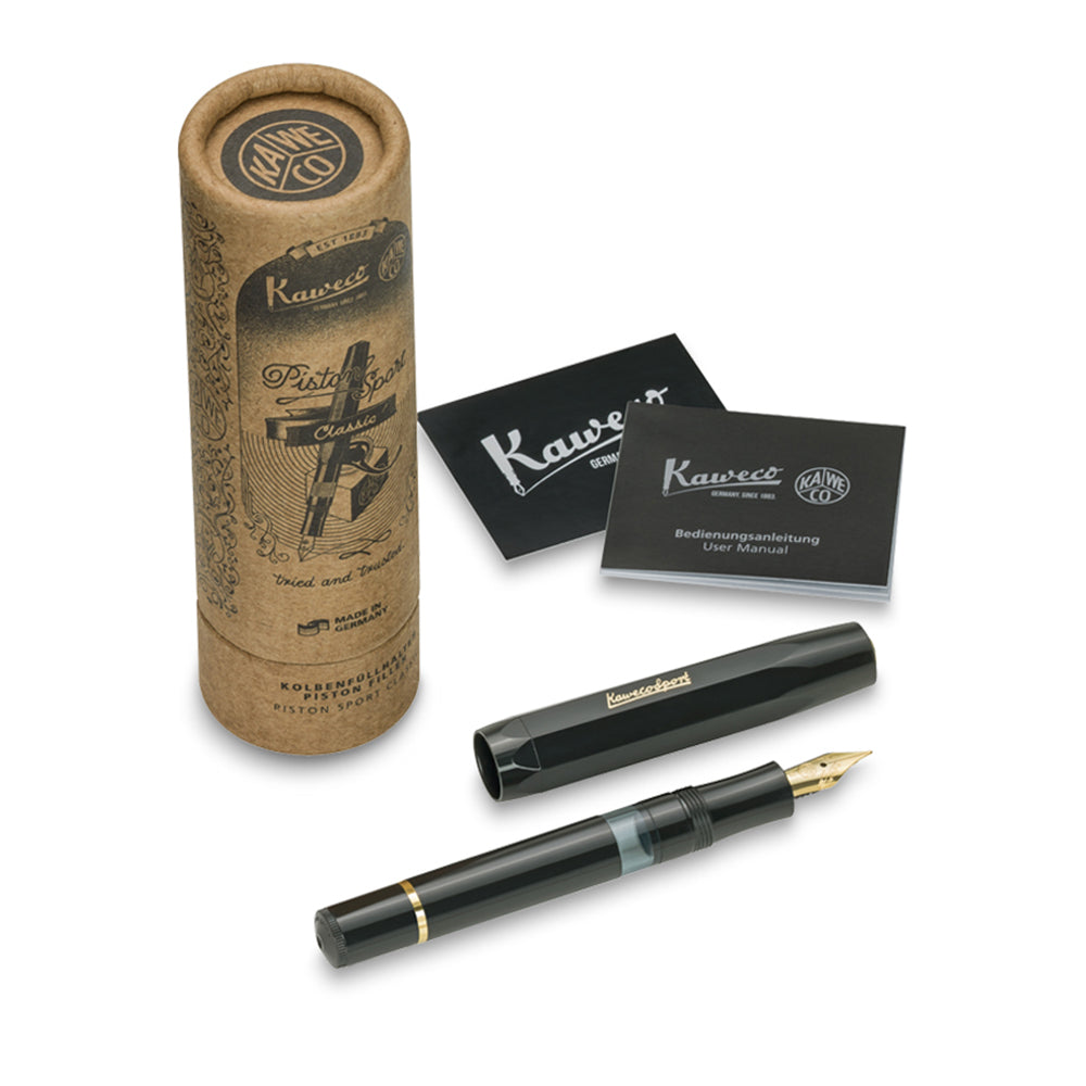 Kaweco Classic Sport Piston Filler Fountain Pen - Made In Germany gift set