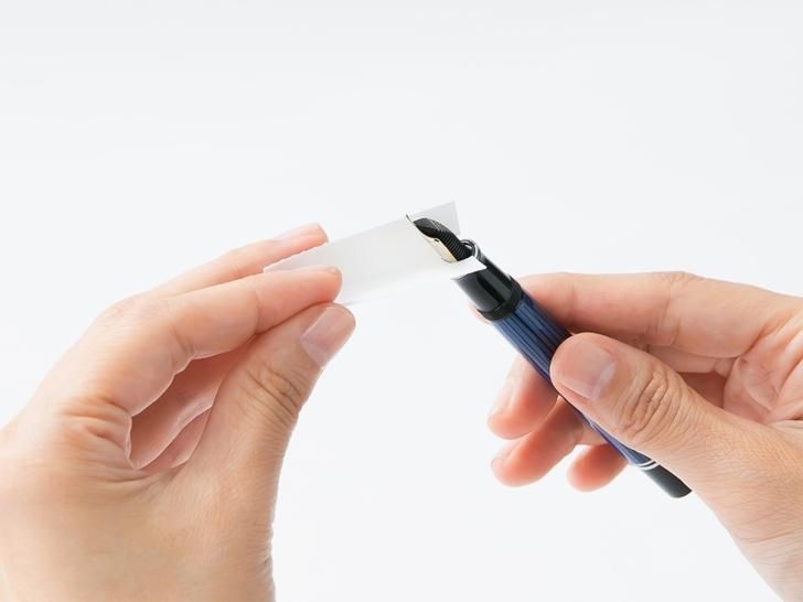 Kobeha SUITO Fountain Pen Cleaning Paper - Portable Blotting Sheets wiping