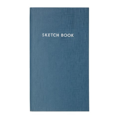 Kokuyo Field Sketch Book Notebook - 3 mm Grid - Grayish Blue