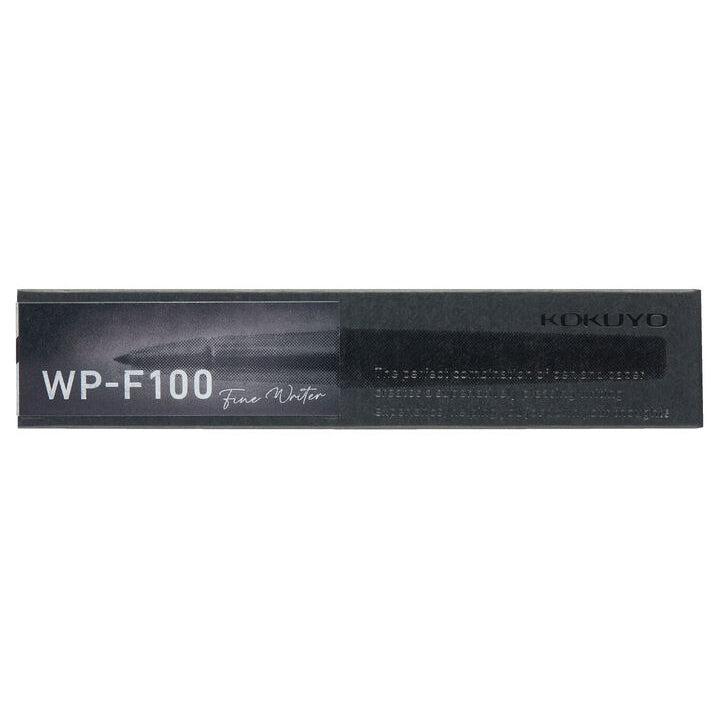 Kokuyo WP Finewriter Pen - Silver - Made in Japan Box