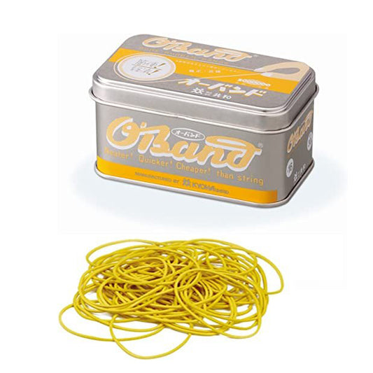 Kyowa Classic O'Band Rubber Bands - Yellow