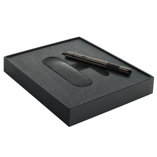 LAMY Pico LX Ballpoint Pen - Ruthenium - Special Edition - Pocket Pen - Made In Germany gift set