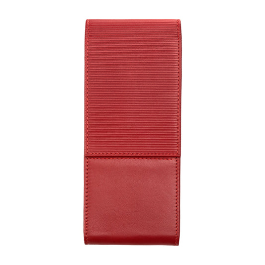 LAMY Premium Leather 3 Pen Case - Red A316