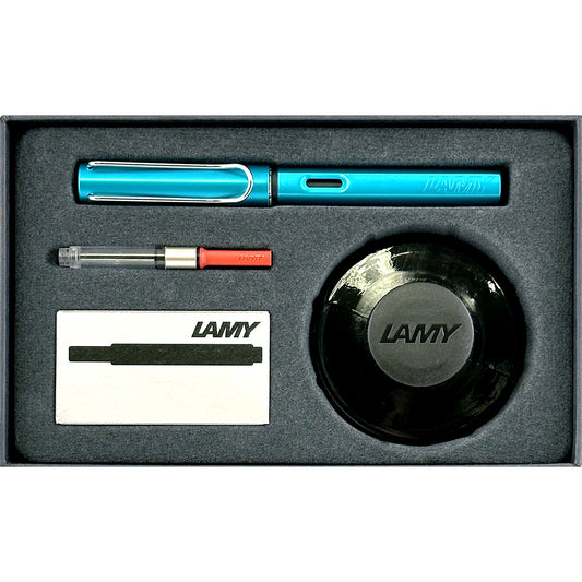 LAMY AL-star Fountain Pen and Bottled Ink Gift Set - Turmaline