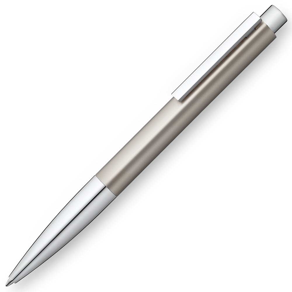 LAMY Ideos Ballpoint Pen Palladium Made in Germany Designed by EOOS