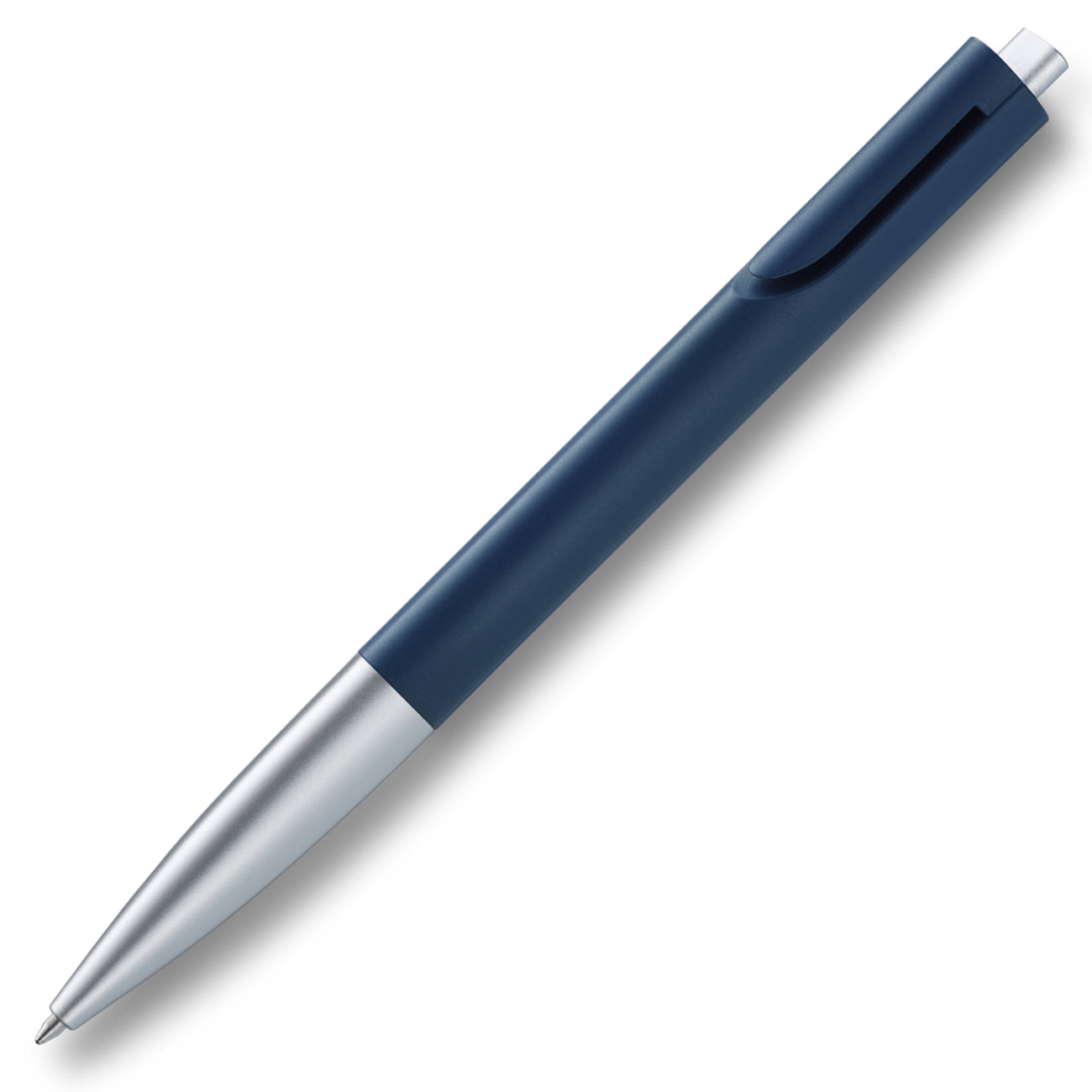 Lamy Noto Ballpoint pen in Silver Blue by Naoto Fukasawa
