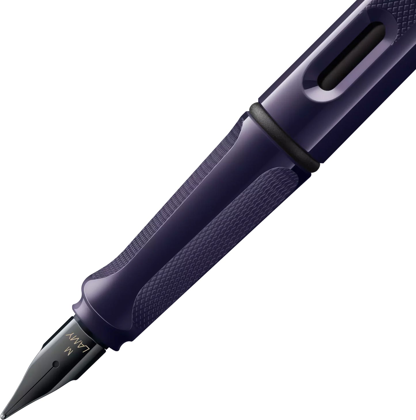 LAMY Safari Fountain Pen - Meteora - Special Edition - Made in Germany grip section and nib