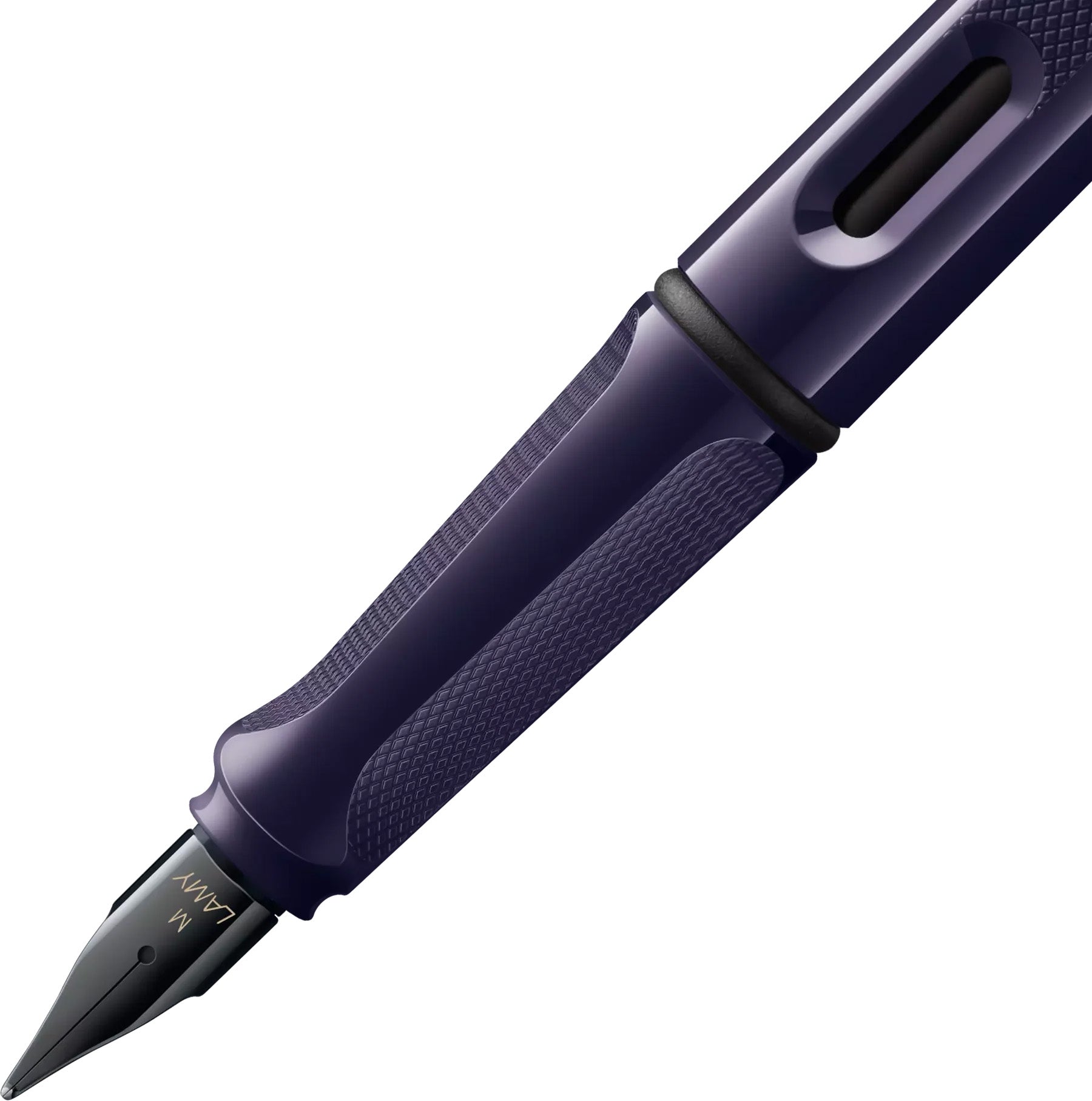 LAMY Safari Fountain Pen - Meteora - Special Edition - Made in Germany grip section and nib