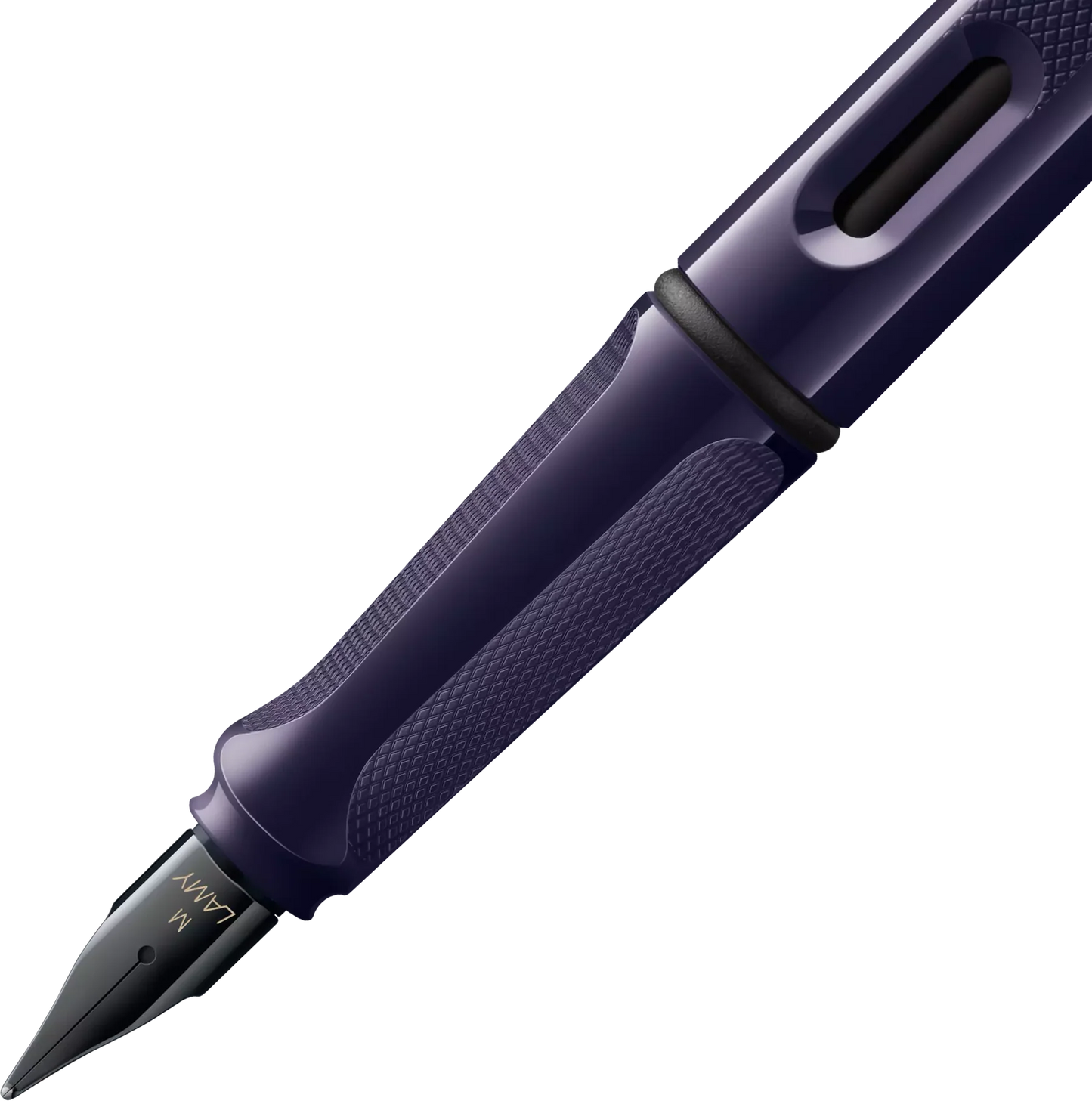 LAMY Safari Fountain Pen - Meteora - Special Edition - Made in Germany grip section and nib