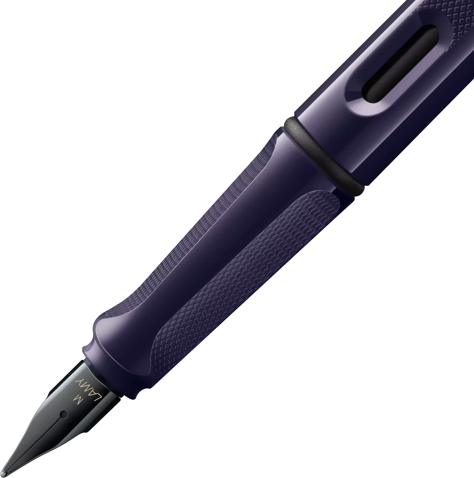 LAMY Safari Fountain Pen - Meteora - Special Edition - Made in Germany grip section and nib