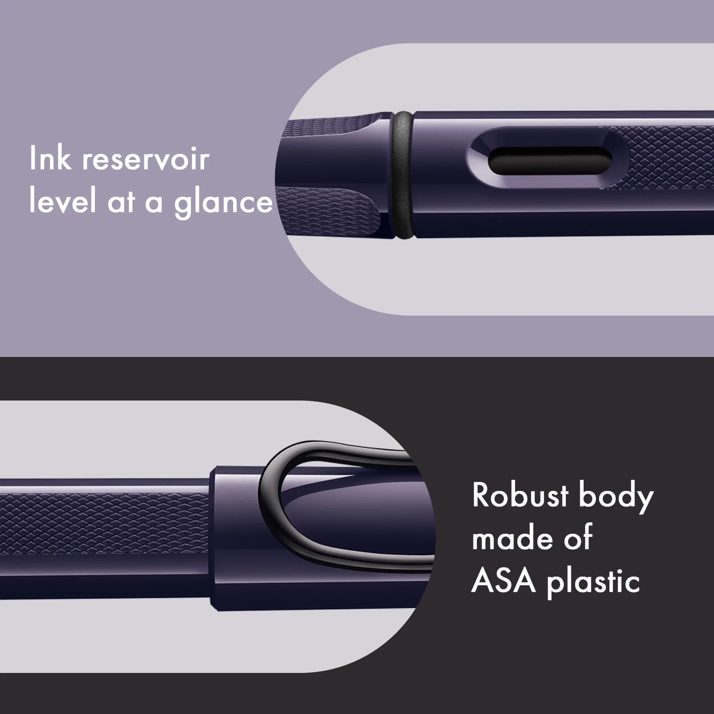 LAMY Safari Fountain Pen - Meteora - Special Edition - Made in Germany details