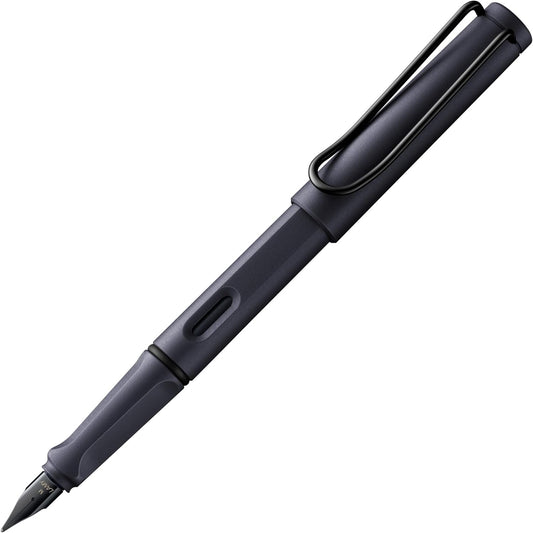 LAMY Safari Fountain Pen - Black Steel Made in Germany