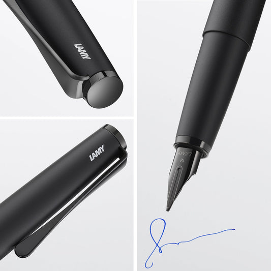 LAMY Studio Lx Fountain Pen - All Black