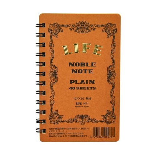 Ring Note Mini LIFE Noble Note Mini Ring Notebook | Fountain Pen Friendly Notebook ...