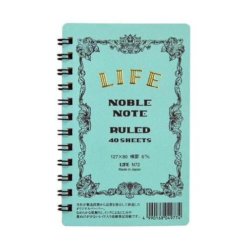 LIFE Noble Note Mini Ring Notebook Ruled