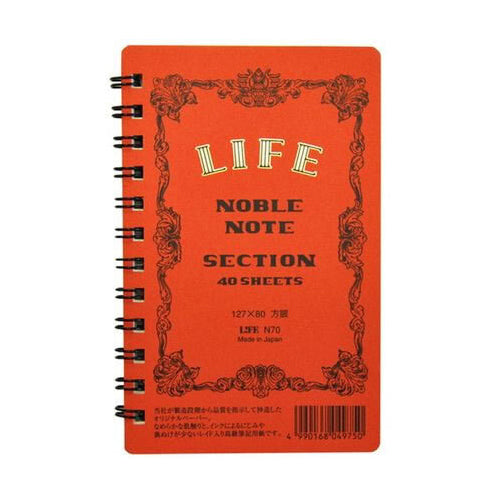 Ing Notebook LIFE Noble Note Mini Ring Notebook | Fountain Pen Friendly Notebook ...