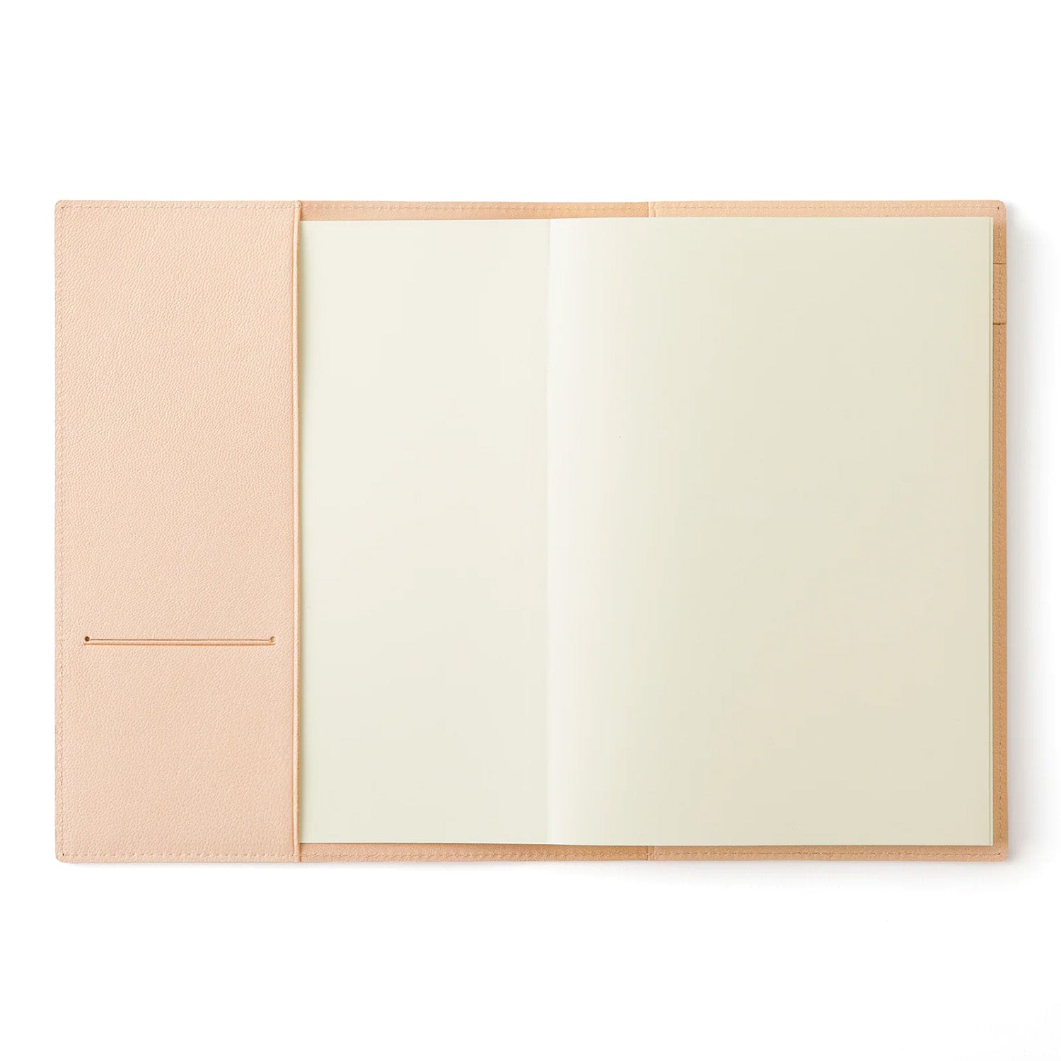 MD Notebook Cover - Goat Leather - A5 open
