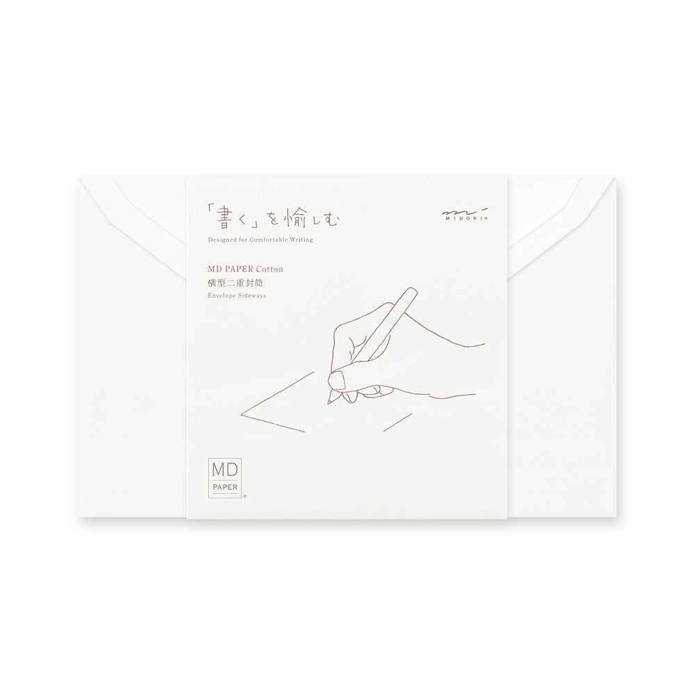 Midori MD Cotton Envelopes | Made in Japan
