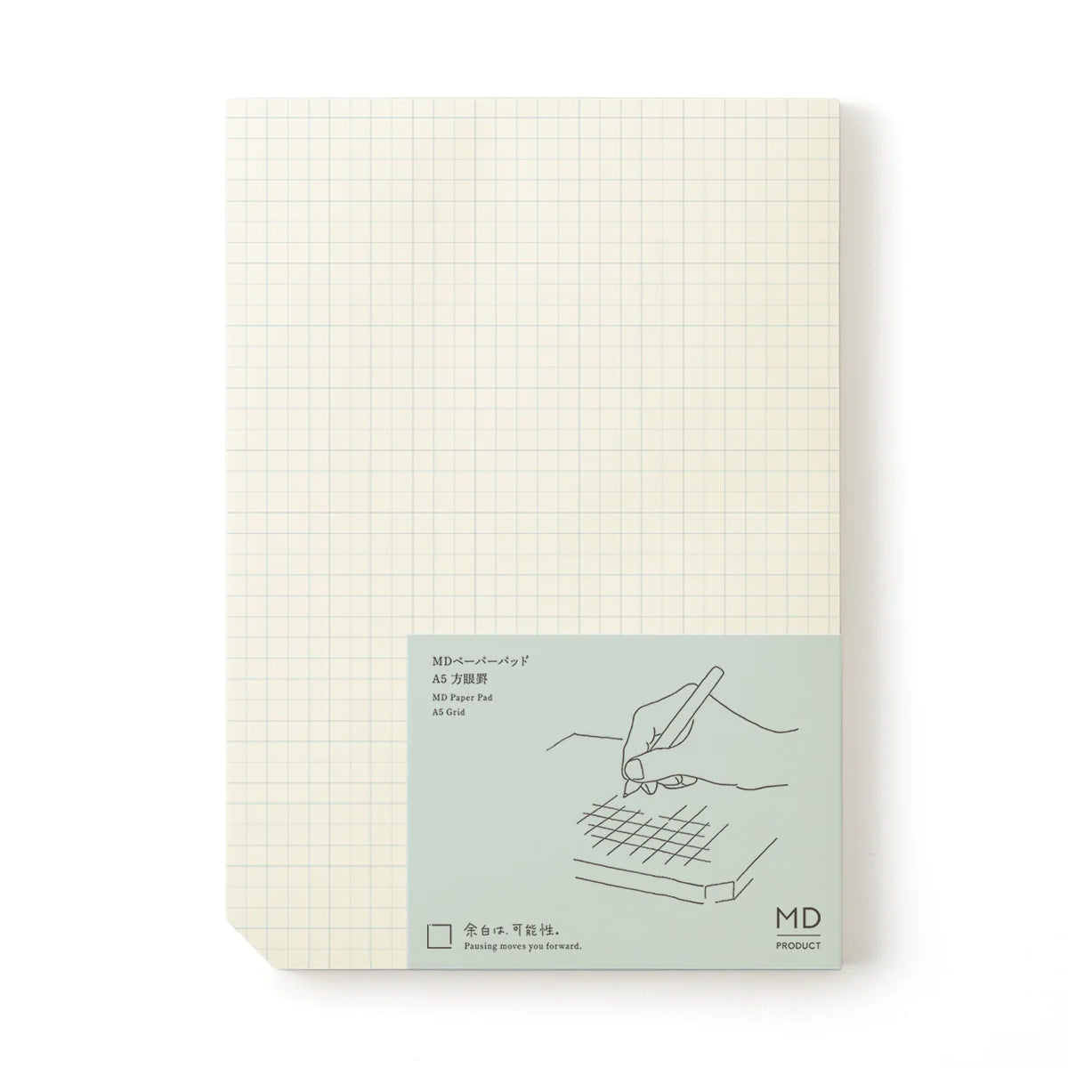 MD Paper Pad - A5 - Grid - Fountain Pen Friendly Paper Made in Japan ...
