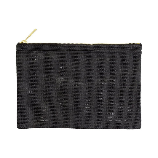 Midori PS Paper Code Pouch - Black - Made in Japan