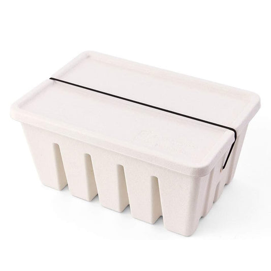 Midori Pulp Storage Post Card & Tool Box - White - Made in Japan