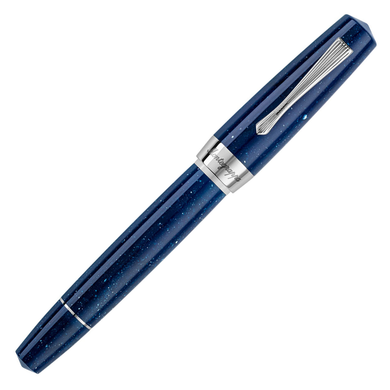 Montegrappa Elmo 02 Plus Fountain Pen - Dolce Nib - Interstellar - Made in Italy capped