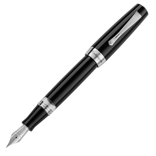 Montegrappa Elmo 02 Plus Fountain Pen - Dolce Nib - Night - Made in Italy posted