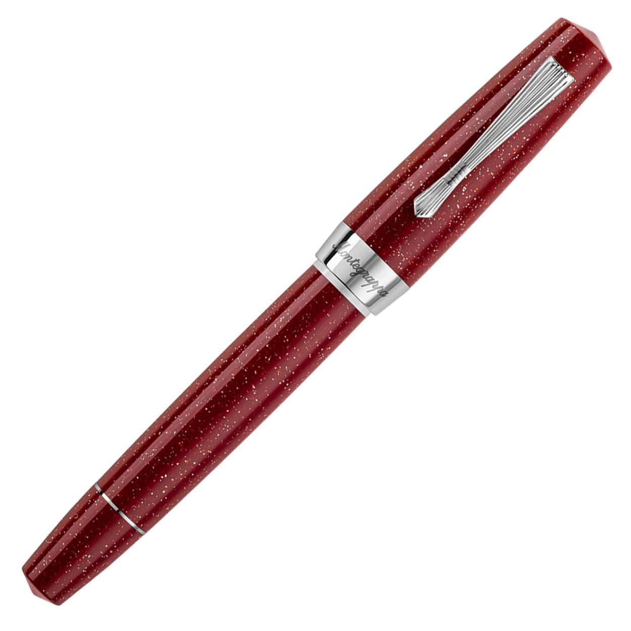 Montegrappa Elmo 02 Plus Fountain Pen - Dolce Nib - Spice - Made in Italy capped