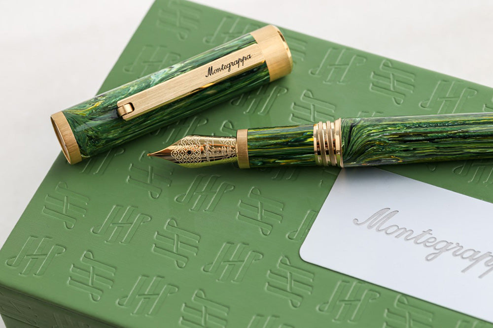 Montegrappa Zero Fountain Pen - Samba 14K Gold Nib - North American Exclusive lifestyle
