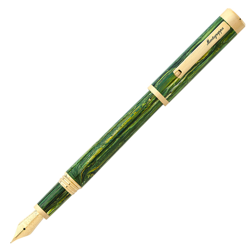 Montegrappa Zero Fountain Pen - Samba 14K Gold Nib - North American Exclusive angle
