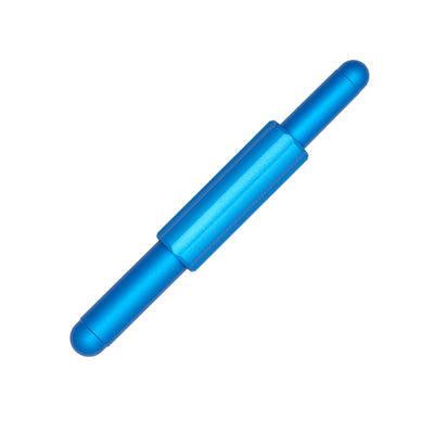 Monteverde Axis Aluminum Pocket Fountain Pen - Matte Blue capped