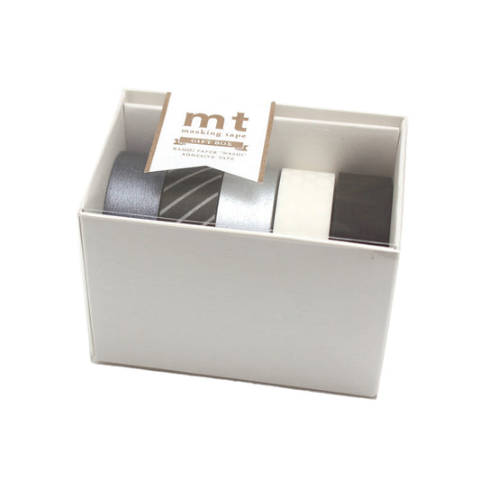 Washi Tape - Monotone Set by MT | High Quality Washi Tape Set of 5 Made in Japan