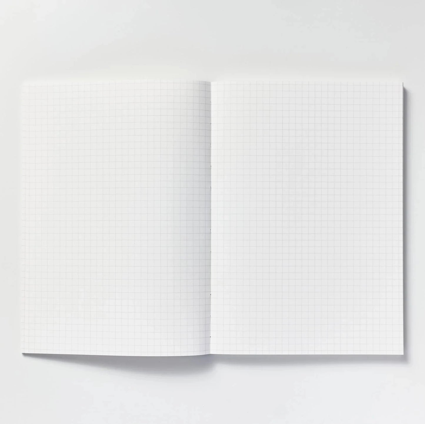 Nakabyashi Yu-Sari Soft Cover Notebook - A5 - 5mm Grid Fountain Pen Notebook Made in Japan open