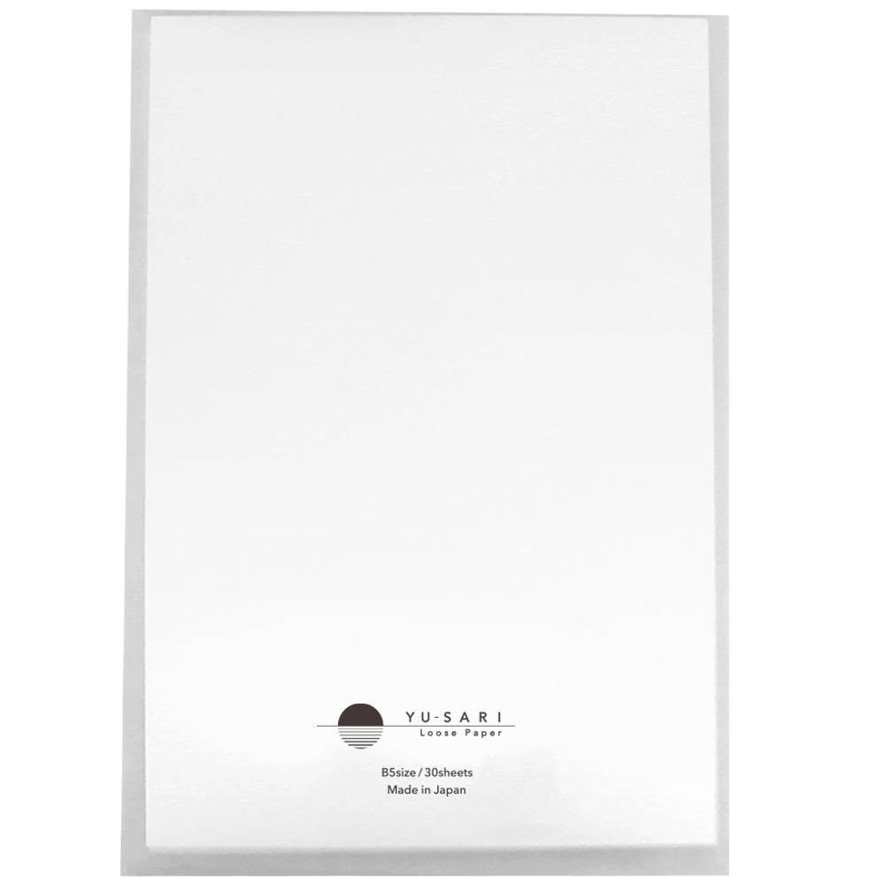 Nakabyashi Yu-Sari Loose Leaf Paper - B5 - 30 Sheets  Made in Japan