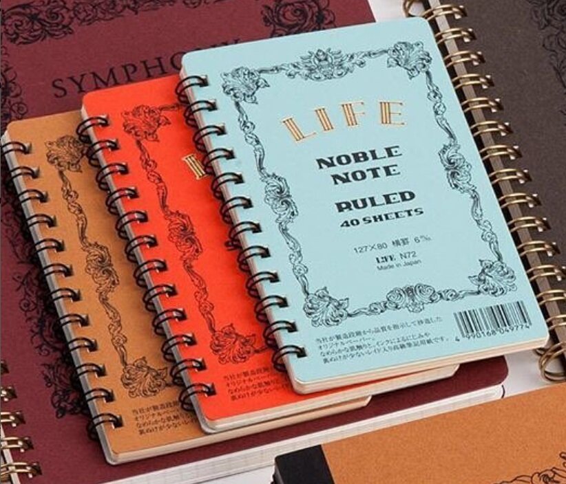 LIFE Noble Note Mini Ring Notebooks lifestyle