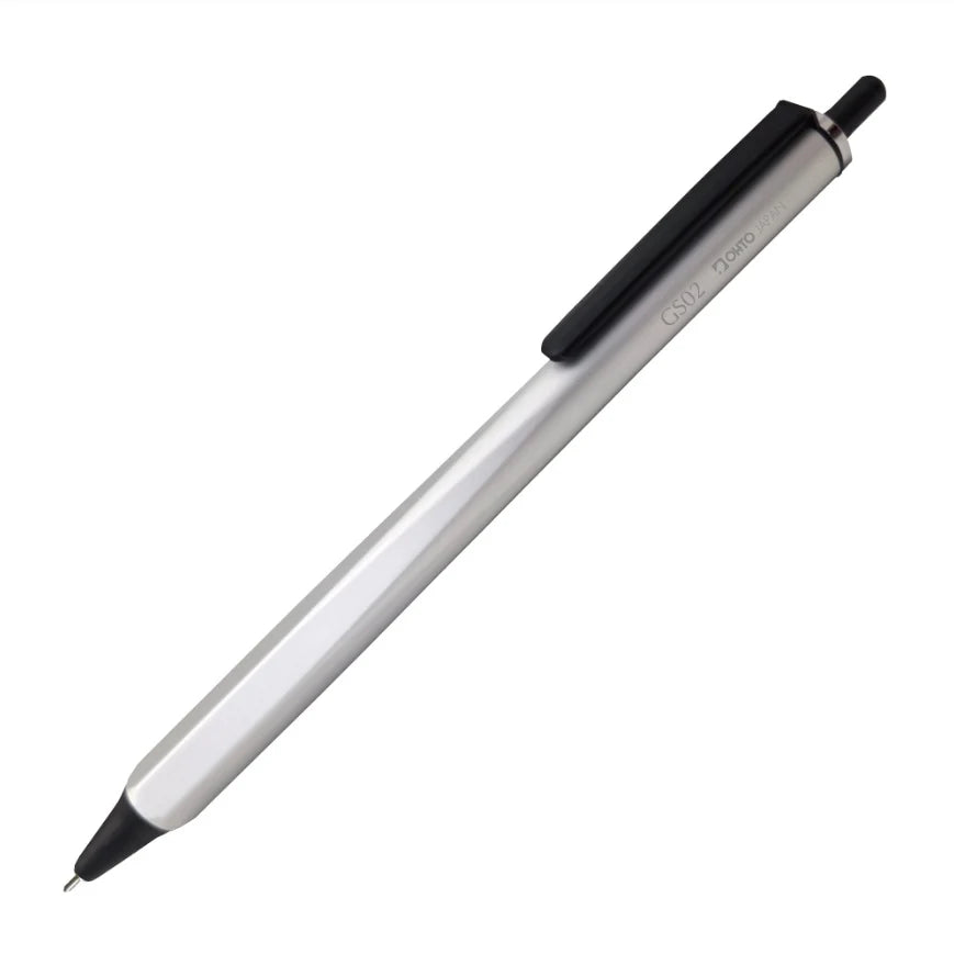 OHTO Horizon GS02 0.5mm Gel Roller Pen EDC Gel Pen Made in Japan Matte Silver