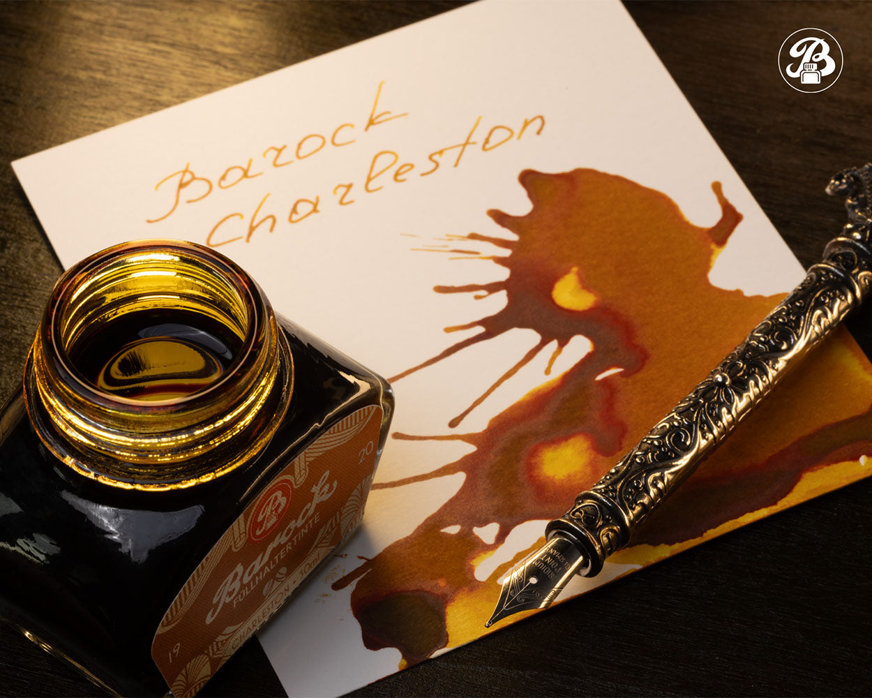 Octopus Fluids Barock 1920 Fountain Pen Ink - 30 ml Bottle - Charleston lifestyle