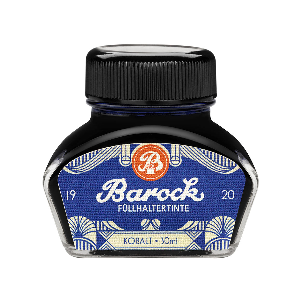 Octopus Fluids Barock 1920 Fountain Pen Ink - 30 ml Bottle - Kobalt