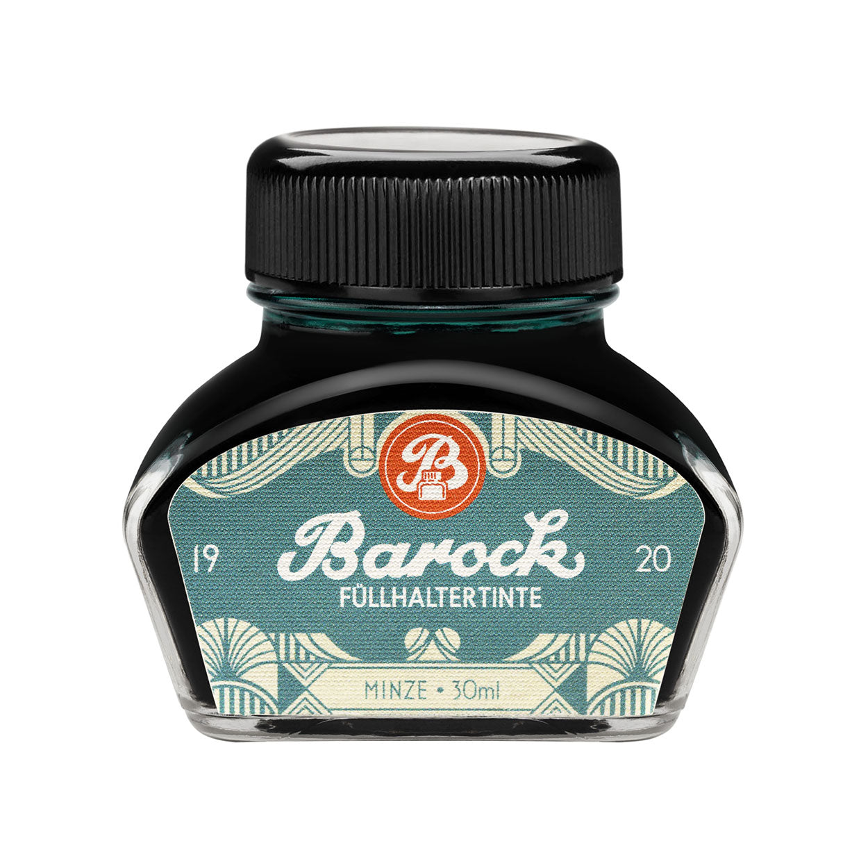 Octopus Fluids Barock 1920 Fountain Pen Ink - 30 ml Bottle - Minze