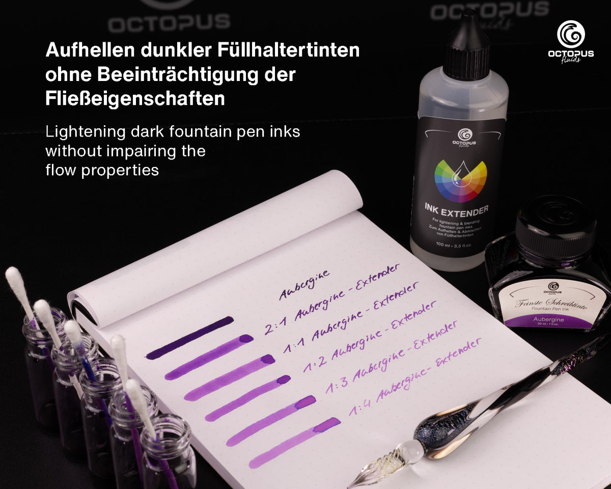 Octopsi Ink Octopus Fluids Colorless Fountain Pen Ink Extender For Mixing and Dilu ...