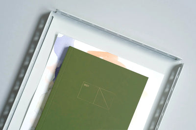 Copper 2027 Calendar Light Softcover - Fountain Pen Friendly Planner - Avocado lifestyle