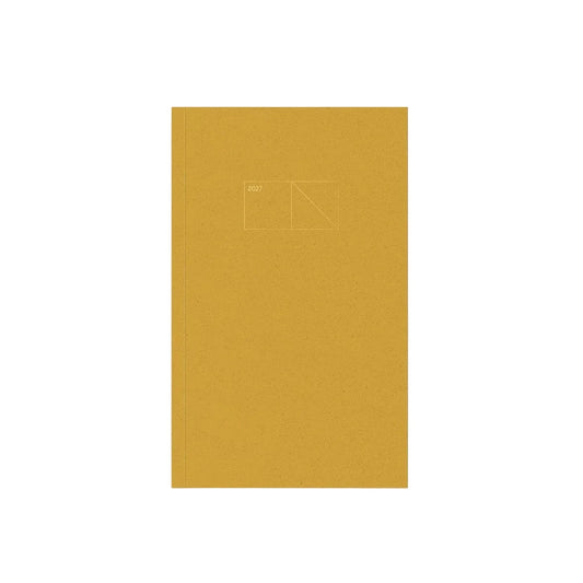 Copper 2027 Calendar Light Softcover - Fountain Pen Friendly Planner - Tumeric