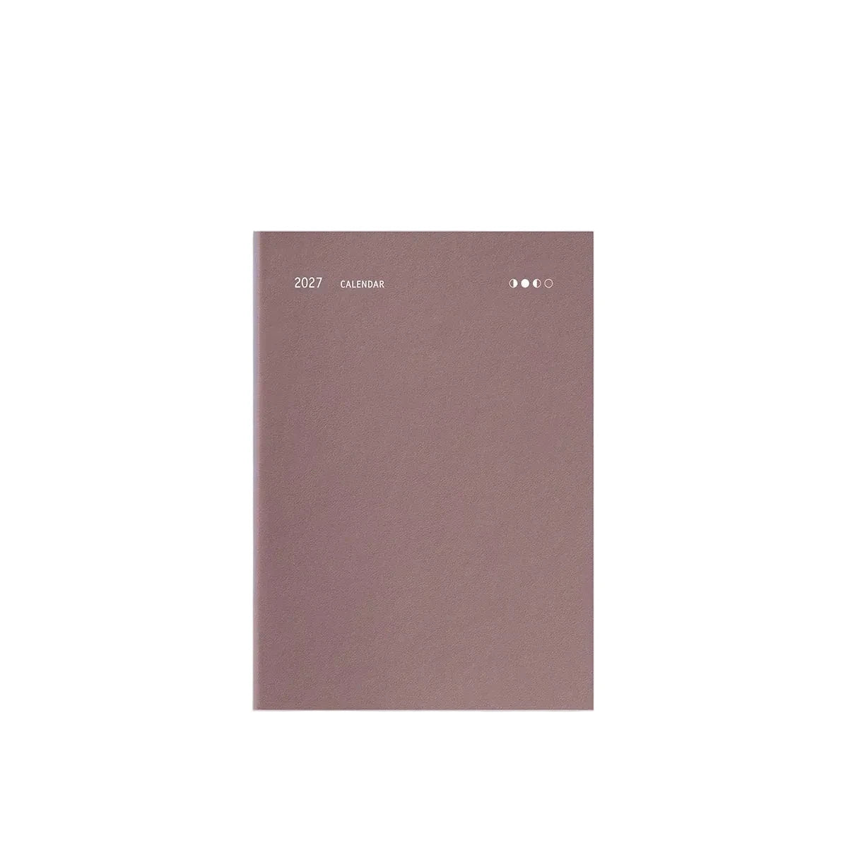 Everyday 2026 Daily Calendar - Old Rose - Fountain Pen Friendly Planner - Made in Poland