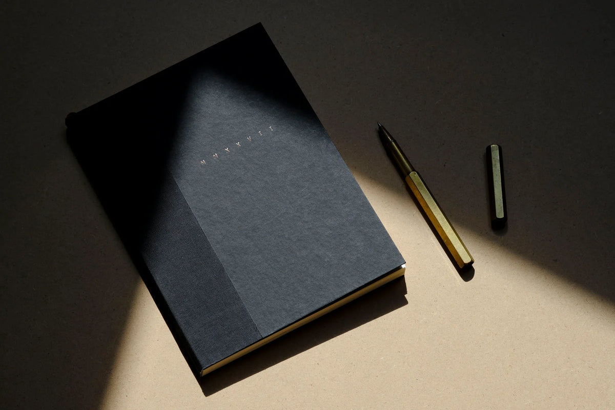 Klasyk 2027 Calendar - Fountain Pen Friendly Calendar - Black lifestyle