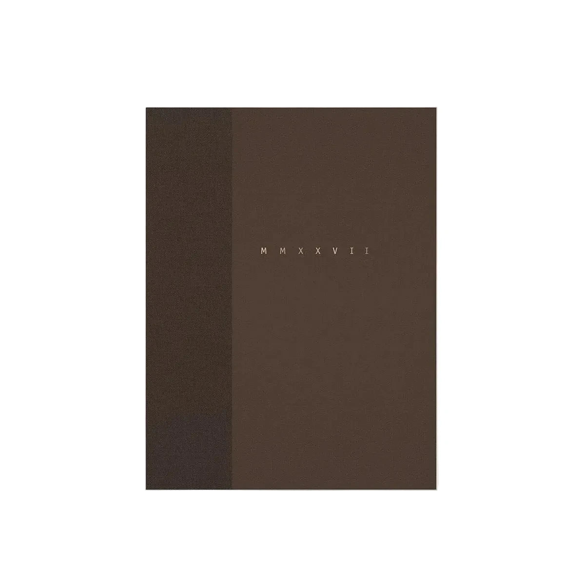 Klasyk 2027 Calendar - Fountain Pen Friendly Calendar - Cocoa