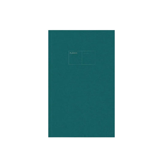 Copper Undated Calendar Light Softcover - Fountain Pen Friendly Planner - Baltic