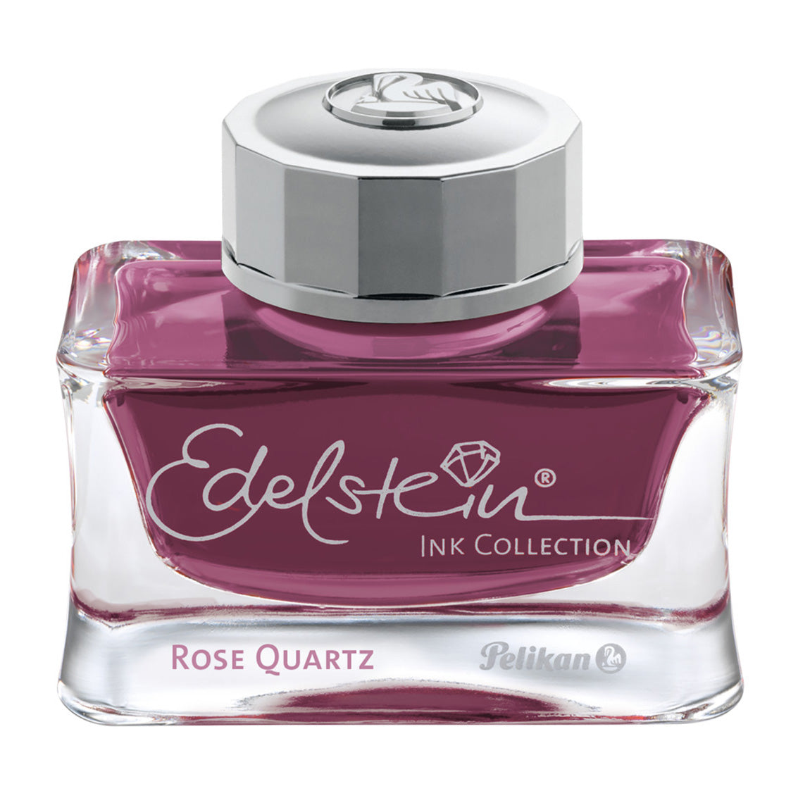 Pelikan Edelstein Fountain Pen Ink - 50 ml Bottle - Rose Quartz - 2023 Special Edition - Made in Germany