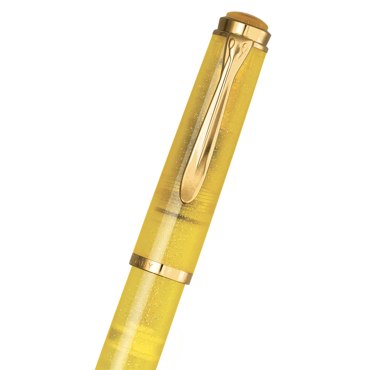 Pelikan Classic M200 Fountain Pen - Pyrite - Special Edition  - Made In Germany cap