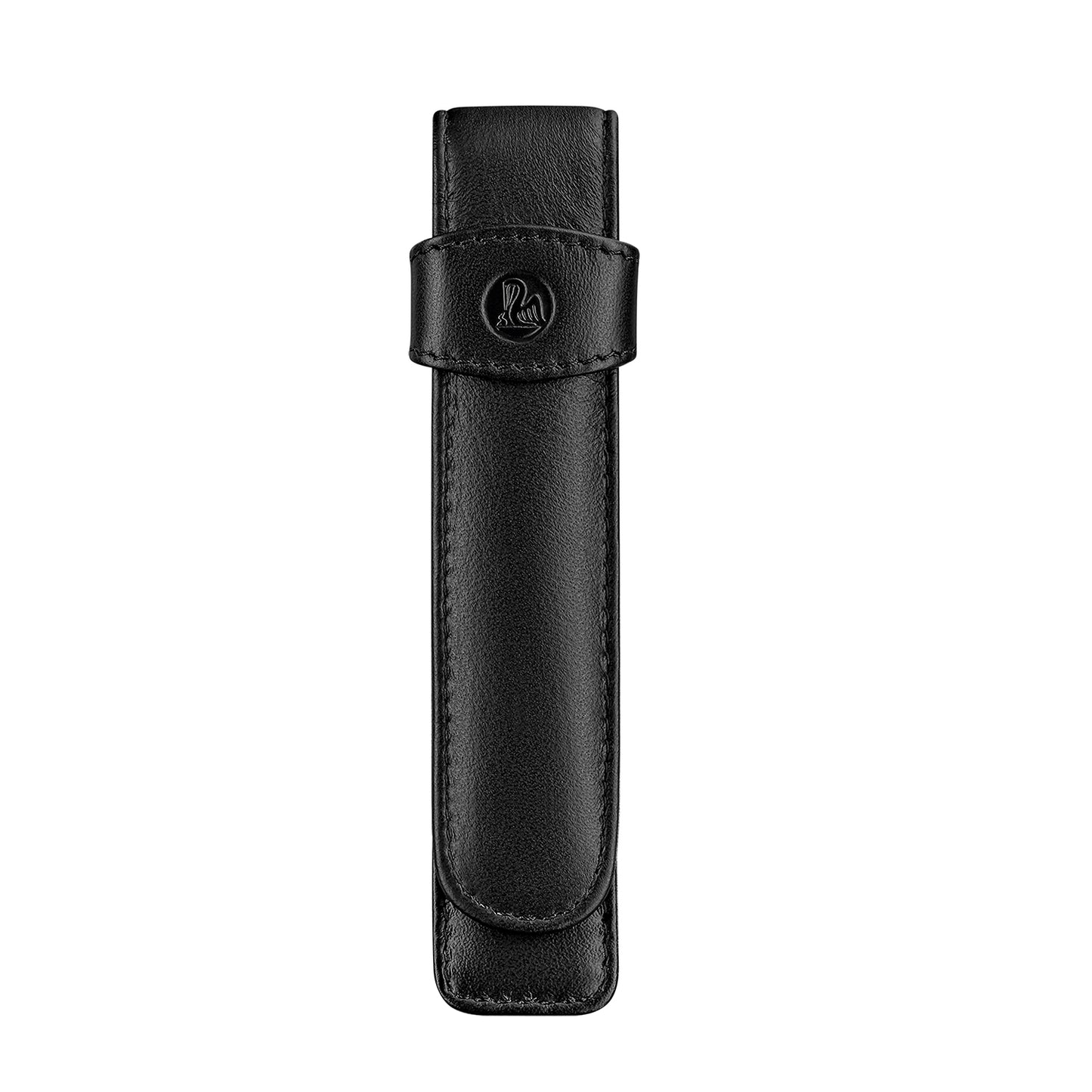 Pelikan 1 Pen Leather Case - Black - TG11