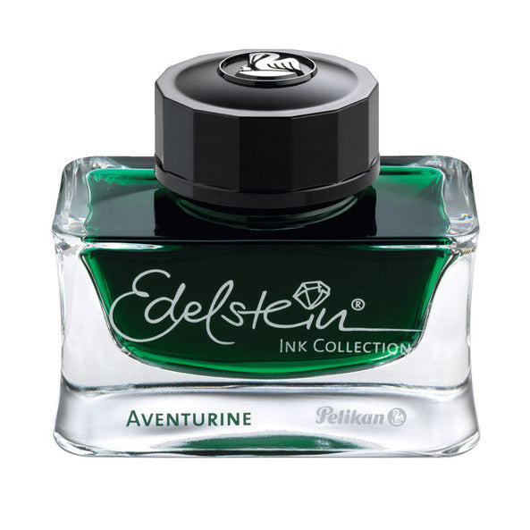 Pelikan Edelstein Fountain Pen Ink - 50 ml Bottle - Aventurine - Made in Germany